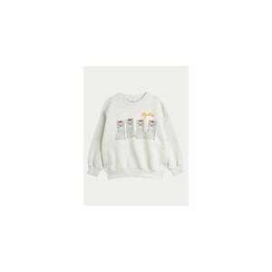 Bluza fete - 304157714 - Bumbac organic - Gri imagine