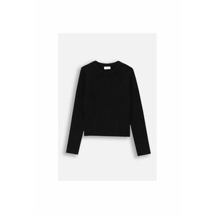 Pulover copii - negru - tricot - pentru fete poliester poliamida viscoza imagine