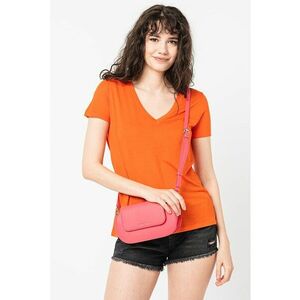 Tricou din lyocell cu decolteu in V imagine