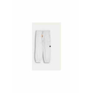 Pantaloni fete - 304481024 - Bumbac/Poliester - Gri imagine