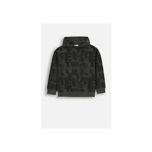 Hanorac copii - melanj - cu inscriptie - mansete la maneci imagine