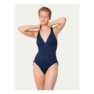 Costum de baie dama - 303574734 - Poliamida/Elastan - Albastru imagine