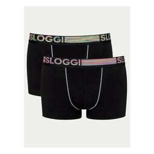 Set 2 boxeri barbati - 304362392 - Bumbac - Negru imagine