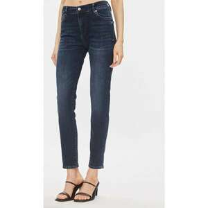 Blugi dama - 303885601 - Bumbac - Albastru imagine