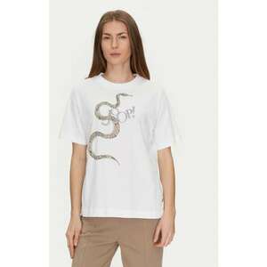 Tricou dama - 305183101 - Bumbac - Alb imagine