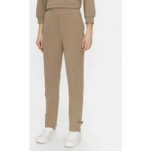 Pantaloni dama - 305182883 - Bumbac/Poliester - Bej imagine