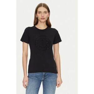 Tricou dama - 305182739 - Bumbac - Negru imagine