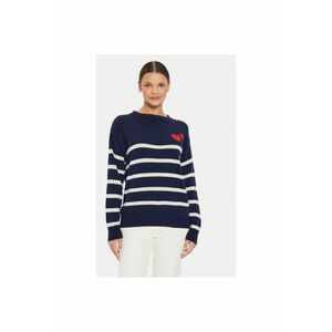 Pulover dama - 304611063 - Nylon/Viscoza/Lana - One Size INTL - Albastru imagine