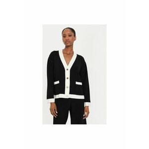 Cardigan dama - 304638244 - Viscoza/Poliester - One Size INTL - Negru imagine