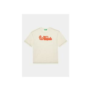 Tricou baieti - 303817008 - Bumbac - Bej imagine