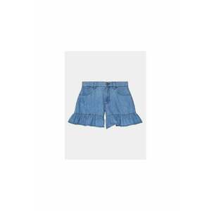 Pantaloni scurti fete - 303816995 - Bumbac - Albastru imagine
