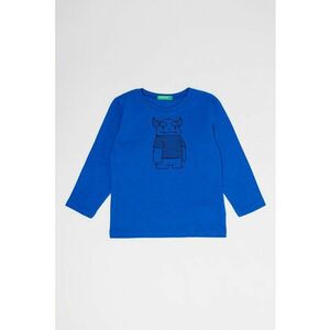 Bluza de bumbac organic cu imprimeu grafic imagine