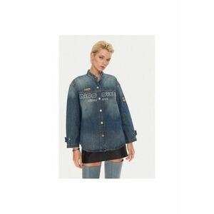Geaca dama - 304759987 - Bumbac - Albastru imagine