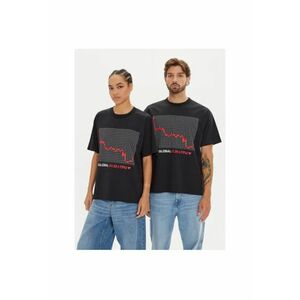 Tricou Dump Negru Oversize - Bumbac - imagine