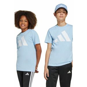 Tricou din bumbac cu imprimeu logo pe piept imagine