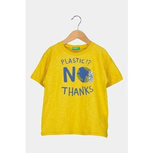 Tricou cu imprimeu si maneci raglan imagine