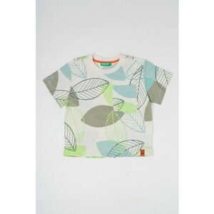 Tricou cu imprimeu si buzunar pe piept imagine