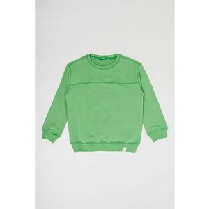 Bluza sport cu decolteu la baza gatului si garnituri cusute imagine