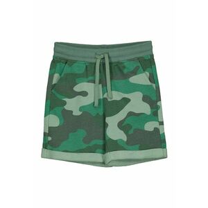 Pantaloni scurti cu imprimeu camuflaj imagine