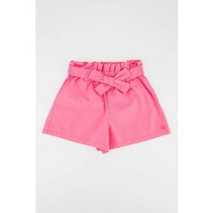 Pantaloni scurti din bumbac cu snur in talie imagine