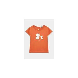 Tricou fete - 302101870 - Bumbac - Portocaliu imagine