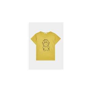 Tricou copii - 302102136 - Bumbac - Galben imagine