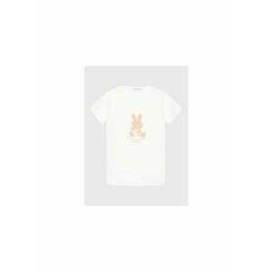 Tricou fete - 301770596 - Bumbac - Alb imagine