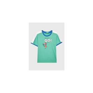 Tricou baieti - 301774341 - Bumbac - Verde imagine