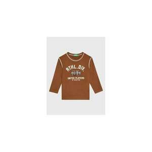 Bluza baieti - 301248040 - Bumbac - Maro imagine