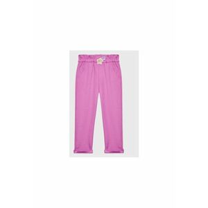 Pantaloni fete - 301238188 - Poliester/Viscoza - Roz imagine