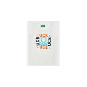 Tricou baieti - 300151143 - Bumbac organic - Alb imagine