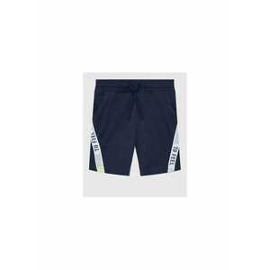 Pantaloni scurti baieti - 300143643 - Bumbac - Albastru imagine