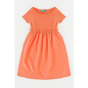 Rochie de plaja cu insertii elastice imagine