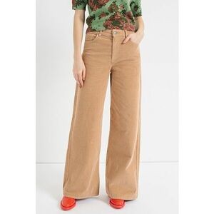 Pantaloni cu croiala ampla din reiat imagine