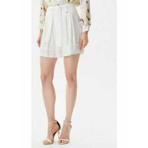 Pantaloni scurti dama - 305291066 - Viscoza - Alb imagine