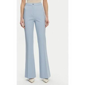 Pantaloni dama - 305290977 - Poliester - Albastru imagine