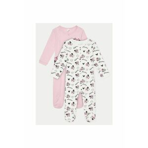 Salopeta fete - 304547553 - Bumbac organic - Roz imagine