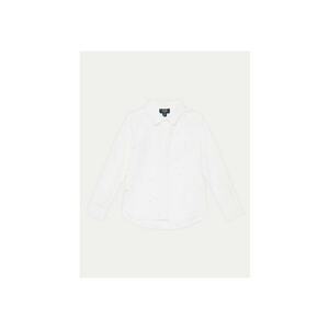 Camasa fete - 304546525 - Bumbac - Alb imagine