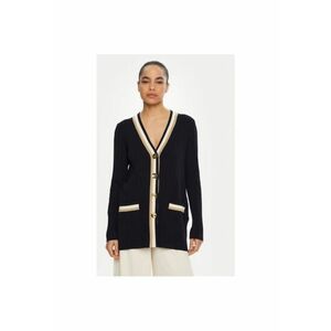 Cardigan dama - 304968464 - Lana - Albastru imagine