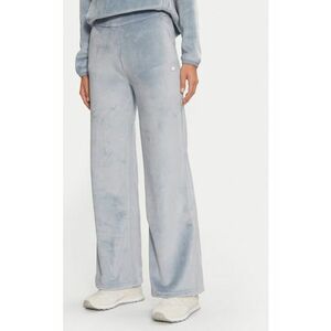 Pantaloni dama - 304584787 - Poliester - Albastru imagine