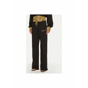 Pantaloni dama - 304381379 - Bumbac - Negru imagine