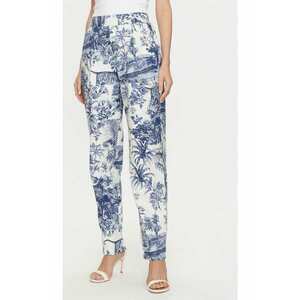 Pantaloni dama - 304413919 - Bumbac - Multicolor imagine