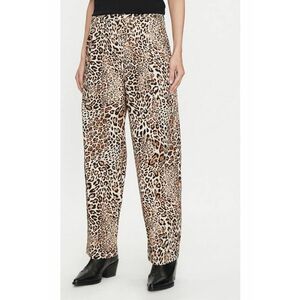 Pantaloni dama - 304384769 - Bumbac - Maro imagine