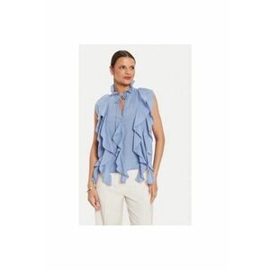 Bluza dama - 304591297 - Bumbac - One Size INTL - Albastru imagine