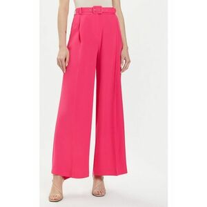 Pantaloni dama - 304111686 - Poliester - Roz imagine