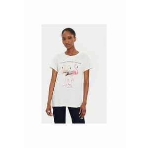 Tricou dama - 304688102 - Bumbac - Bej imagine