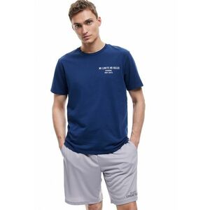 Tricou din amestec de bumbac cu text discret imagine