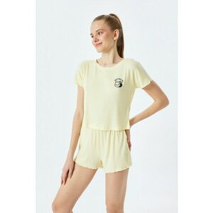 Pijama scurta din amestec de modal imagine