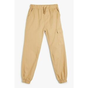 Pantaloni conici cu snur de ajustare imagine