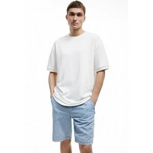 Bermude din denim cu talie ajustabila imagine